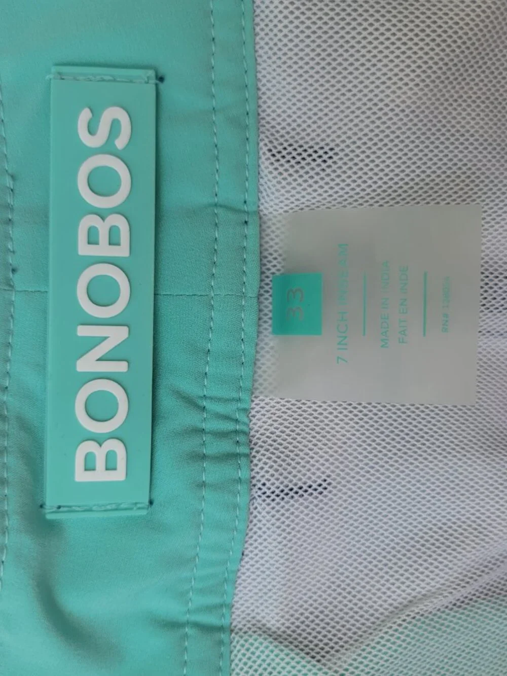 Bonobos 7 Inch Swim Trunks Navy Bird of Paradise Print Men sz 33 Coastal Beach